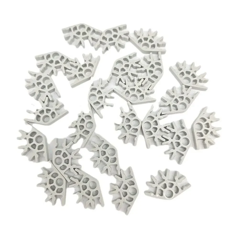 25 K'nex 5-Way Connector Light Gray Replacement Parts Pieces Knex #90949 Toys